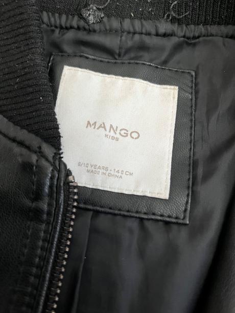 Koženková bunda mango, mango,140