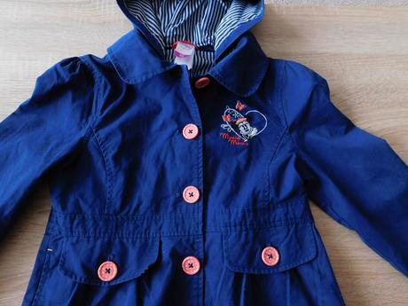 Podšitý kabátek disney vel.122/128, disney,122