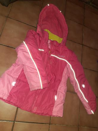 Dívčí zimní bunda vločka vel. 104, topolino,104