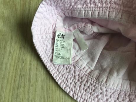 Růžový klobouček, h&m,92