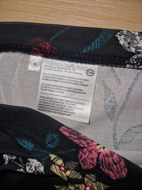 Sukně květovaná ca, c&a,m