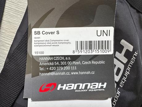 Hannah kompresní obal na spacák, 3 ks, hannah