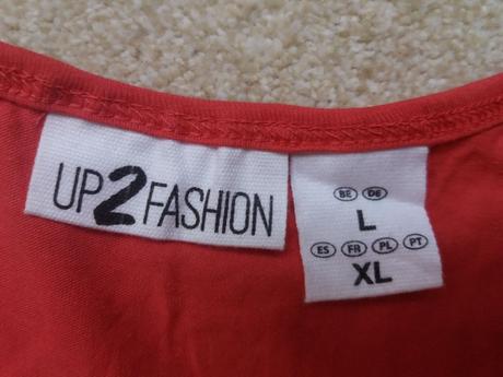 Jahodově růžové bavlněné tílko vel. xl (44), 44