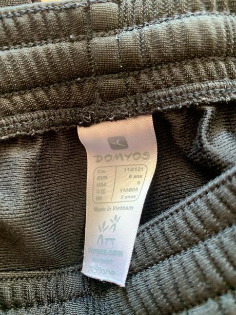 Sportovní tepláky domyos/decathlon vel. 116/122, decathlon,116