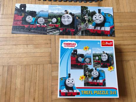 Trefl puzzle mašinka tomáš - 20-50 dílků,