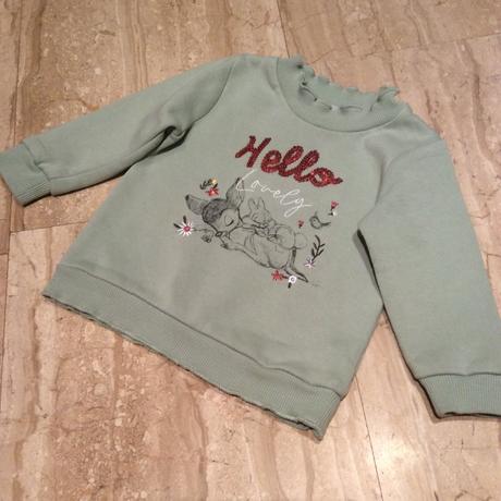 Mikina s kolouškem ,,bambi" zn. disney, disney,86