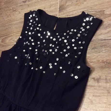 Slavnostní tylové šaty zdobené flitry, george,122