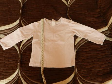 Triko dlouhý rukáv růžové, c&a,80