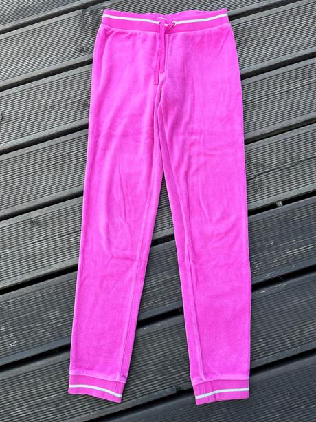 Sametové tepláky, benetton,152