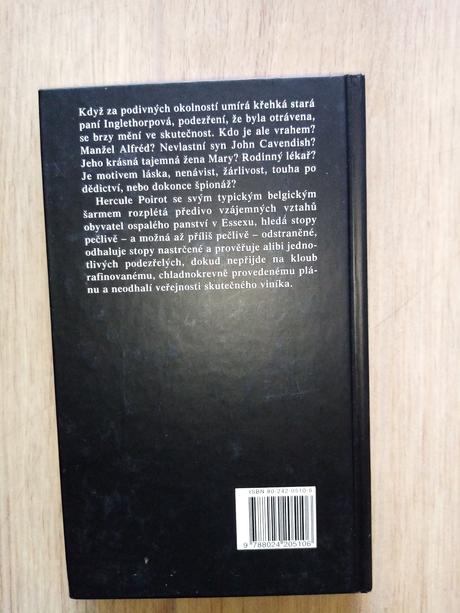 Agata christie - záhada na zámku styles, 