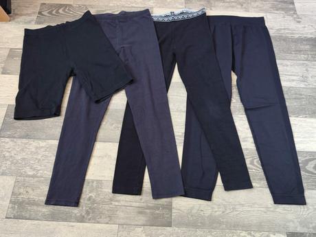 Legíny dívčí+kraťasy vel.140-146/152, river island,140