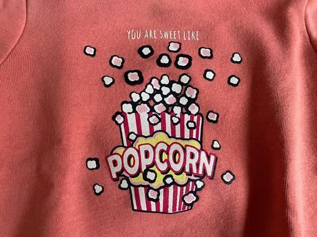 Růžová mikina bez kapuce vel. 80/86, lupilu,80