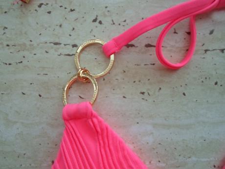 Růžové plavky plavková podprsenka s, new yorker,34 / 36 / s