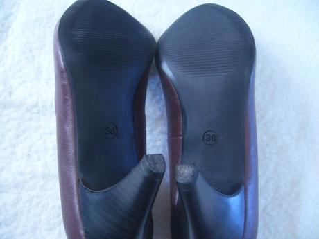 Kožené kvalitní lodičky od bati, baťa,36