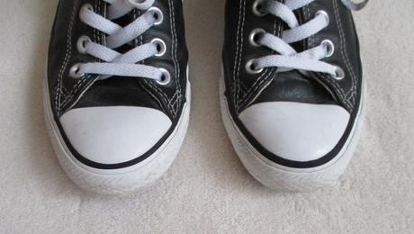 Kožené tenisky converse černé nízké 37,5, converse,38
