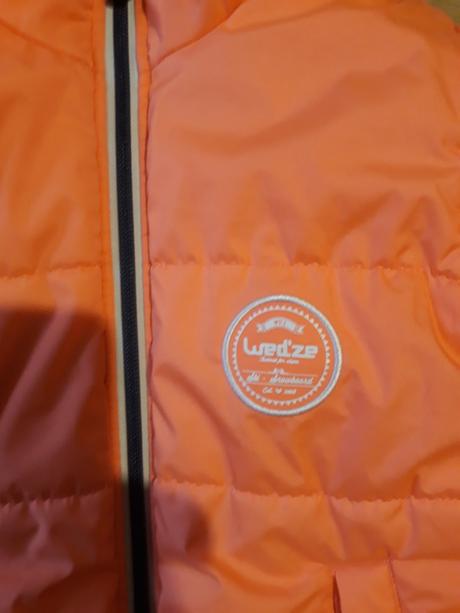 Zimní bunda oboustraná, decathlon,128