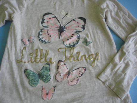 Tenké triko dl. rukáv hm, vel. 8-10 let, h&m,134