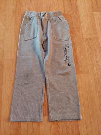 Tepláky zn. wolf, šedé-nápisy v. 110, wolf,110