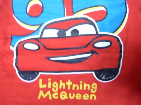 Bavlněné tričko cars mc queen vel.86, disney,86