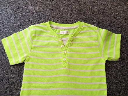 Tričko s neon pruhy zn."pepco" vel."104", pepco,104