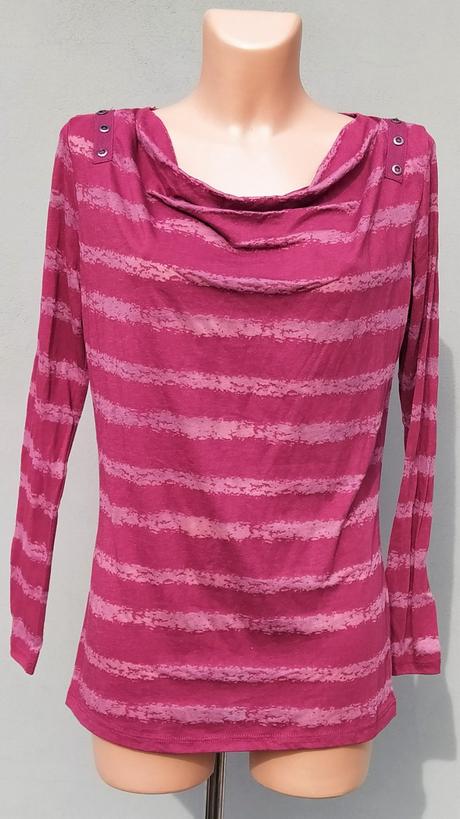 Tričko top s vodou gina - vel.38/40, gina,40