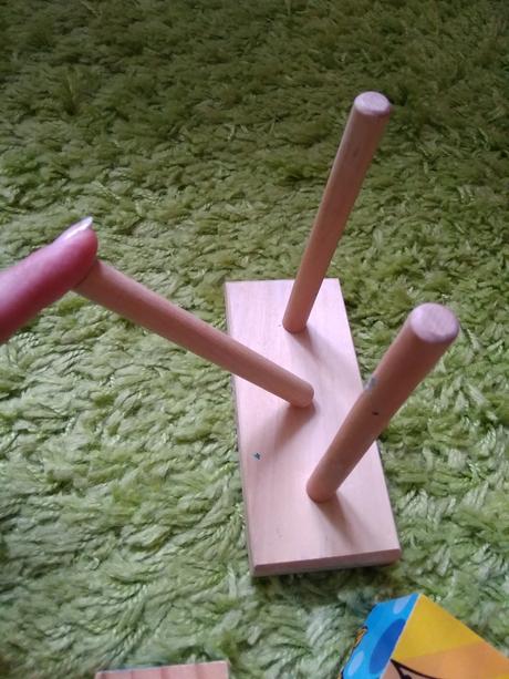 Dřevěné kostky se zvířátky,