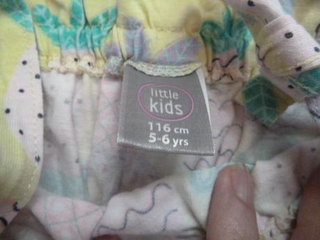 Letní overal s ananasem, pepco,116