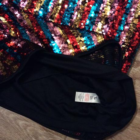 Barevné slavnostní flitrové šaty, tu,128