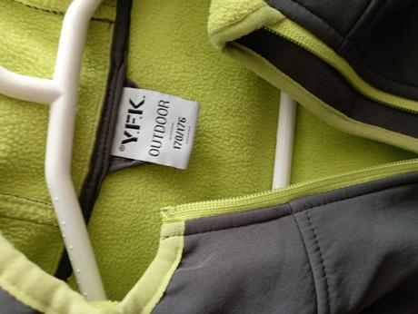 Softshellova bunda vel.170, 170