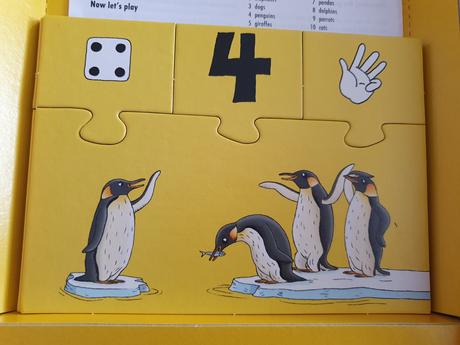 Hra na výuku čísel 1-10,