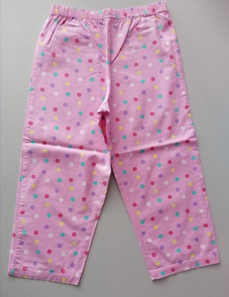 Pyžamové kalhoty s puntíky vel 104 - 110, george,104