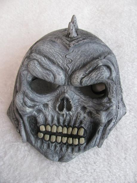 Karneval-latexová maska- lebka zubatá/halloween, 