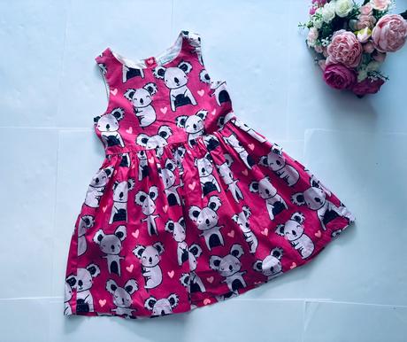 Ob/ šaty růžové - v.2/3 roky, bluezoo,98