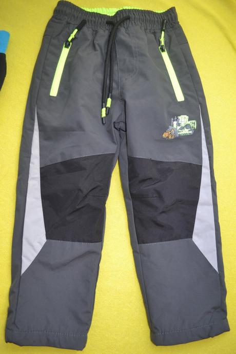 2x softshellové a šusť.kalhoty zimní a podz., kugo,98