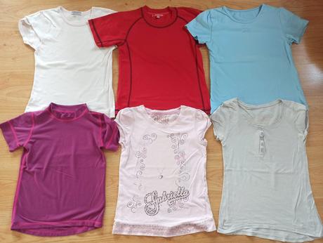 Trika dívčí od vel.122-140, 122