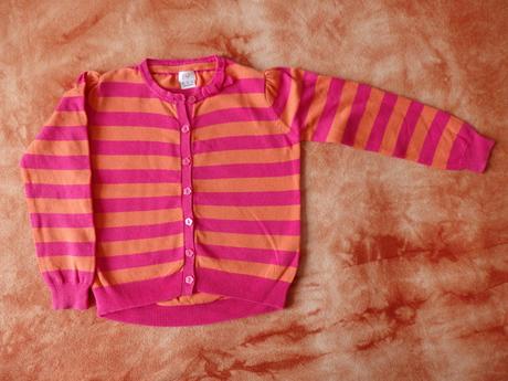 Růžovo-oranžový svetřík, f&f,122