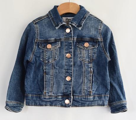 Džínová bunda vel. 4 - 5 let, denim co,110