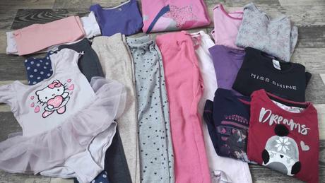 Mix/balík 17ks dívčí 110/116-122, 104–116