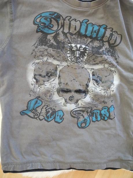 Triko s dlouhým rukávem, blue base,134