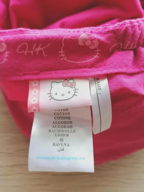 Bavlněná bekovka hello kitty vel 52 cm, sanrio