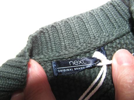 Tmavě zelený svetřík,skřítek s vánoč.dárky, 68