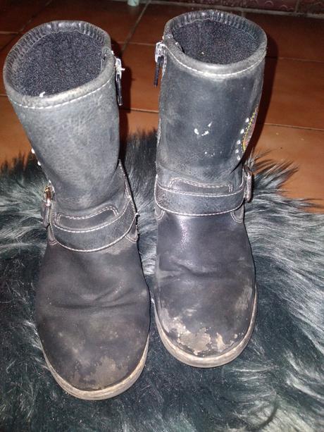 Dívčí kozačky kouzelná beruška vel.28, 18 cm, 28