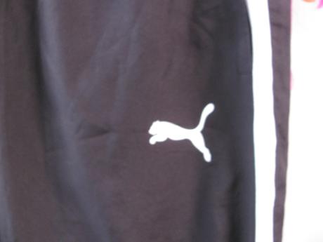 Černé volnočasové kalhoty puma unisex, puma,m