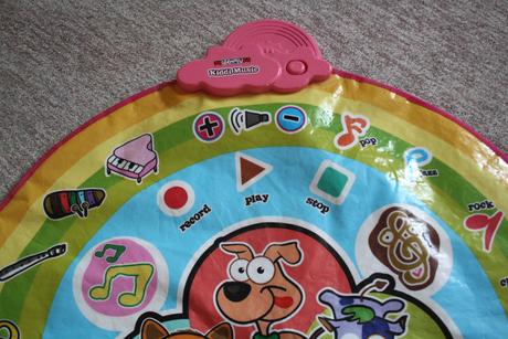 Hrací / hudební podložka / klavír pro nejmenší,