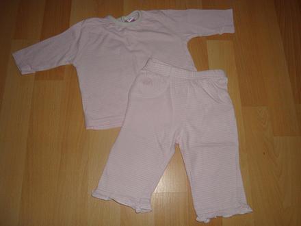 Pyžamko/soupravička - světle růžové, vel. 62, cherokee,62