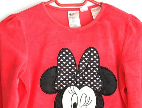 Z171 sametková dívčí mikina vel. 122/128, h&m,122