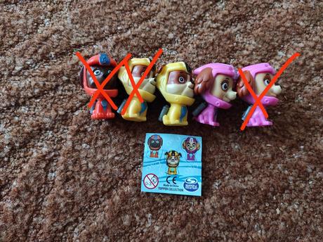 Figurky tlapková patrola kidsworld, 