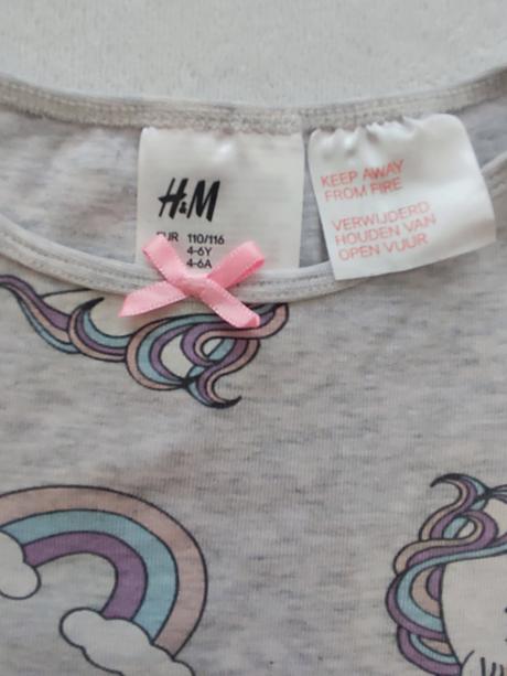 Pyžamo 110-116, h&m,110