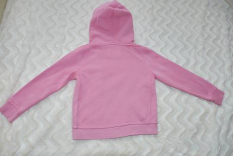 Ruzova mikina s napisem, h&m,110