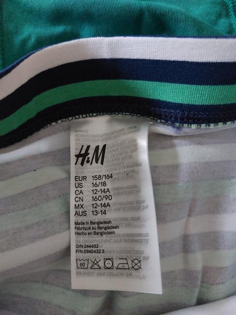Boxerky trojpack 158/164, h&m,158